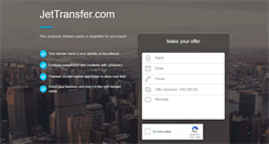 Desktop Screenshot of jettransfer.com